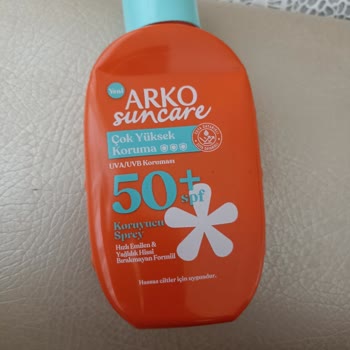 Arko солнцезащитный крем 50+ фактор не защищает от солнца, мы получили ожоги