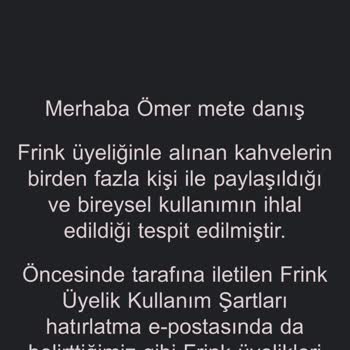 Frink Haksiz Yere Hesap Kapatma