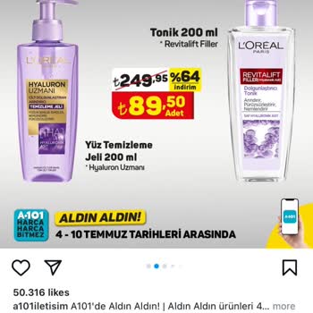 A101 İade Kabul Etmiyor
