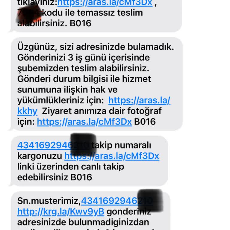 Aras Kargo Hizmet Anlayışı Bu Mu?