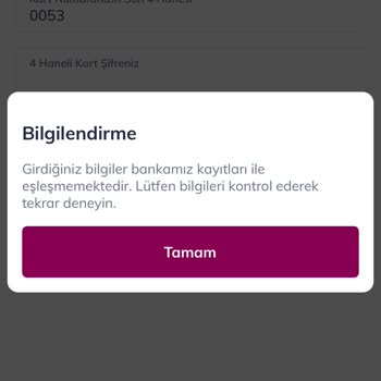QNB Finansbank Kart Borcu Ödeme Sorunu: Uygulama Ve Kimlik Doğrulama Hataları