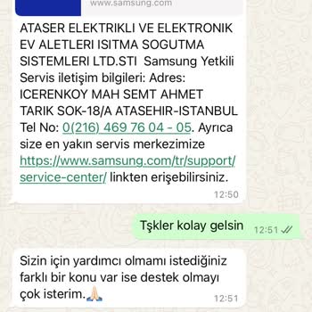 Samsung Merkez & Servis Ağı