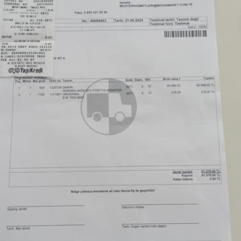 Daikin Ürünün Zamanında Teslim Edilmemesi