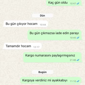 Leon Outdoor (leonoutdoor_) Leon Outdoor Siparişim Gelmiyor.