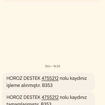 Horoz Lojistik Kargoyu Teslim Edemiyor.