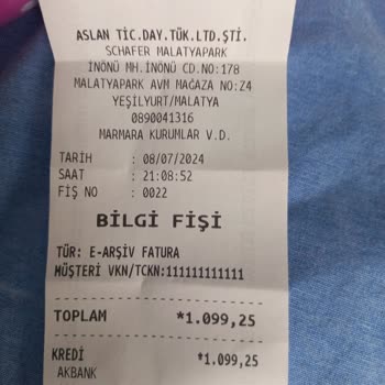 Schafer Yenı Ürün Kusurlu Çıkması İade Etmeyip Servise Yönlendirmeleri