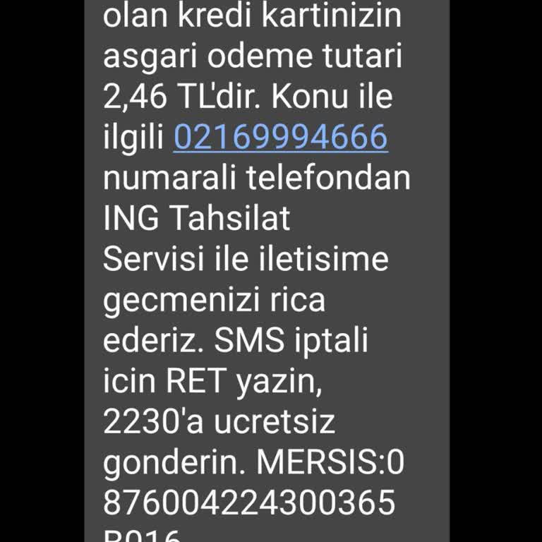 ING Mağduriyet Yaratan Banka