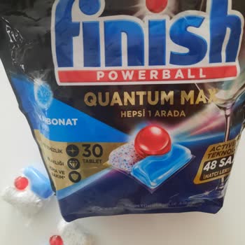 Finish Bulaşık Tableti Renk Değişimi