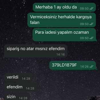 Gofeel Siparişim Hala Ulaşmadı Ve Yanıltıcı Bilgiler Verildi