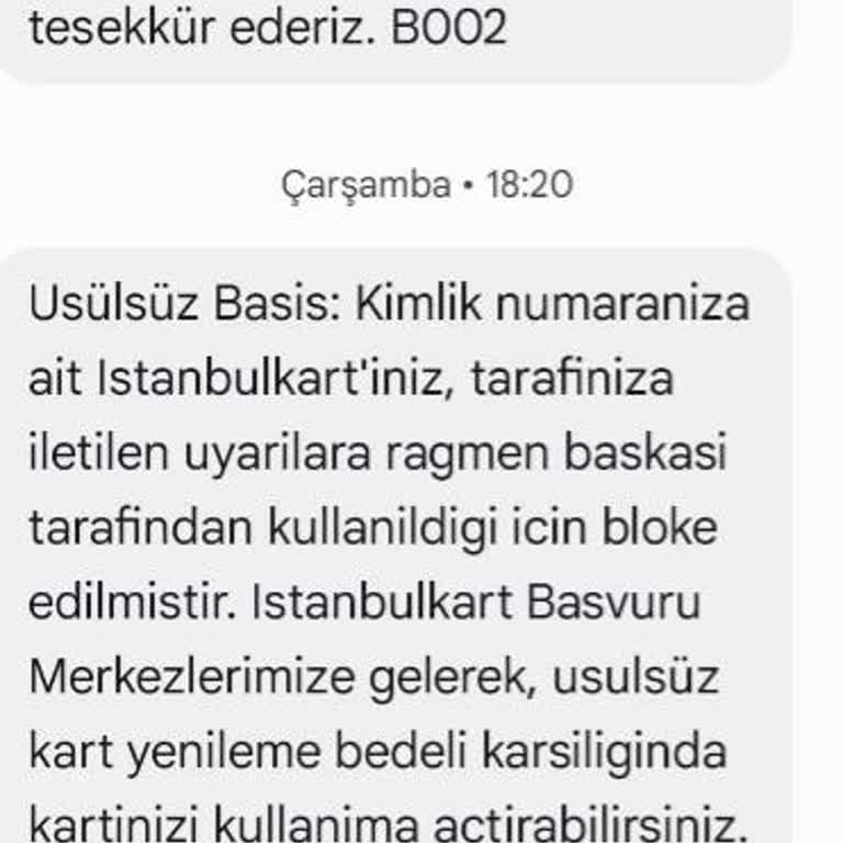 BELBİM (İstanbulkart) Haksız Yere Şüpheli İşlem Denilerek Engelli Akbilimi Kapattılar!