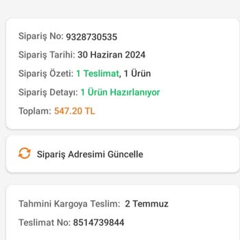 Trendyol Rudi Armatör Şikayet