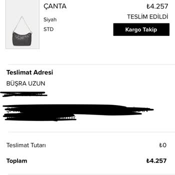 Vakko Çantada Renk Atması