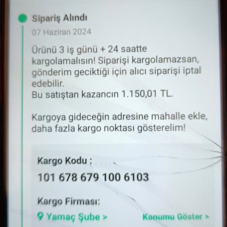 Dolap - Trendyol Ekspres Kargomu Kaybetti
