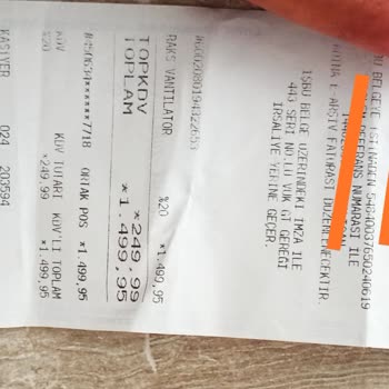 Migros'tan Aldığım Kusurlu Vantilatör İçin Çözüm Bulunamıyor