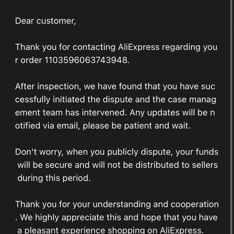 Aliexpress Ürünümü Göndermedi, Paramı Geri Ödemedi