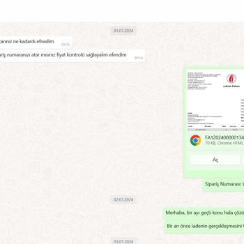 Qarmacha İade - Ürünü Teslim Alıp Ücreti Göndermediler