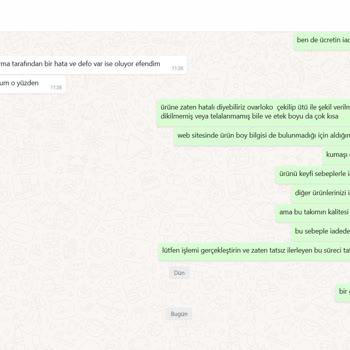 Qarmacha İade - Ürünü Teslim Alıp Ücreti Göndermediler