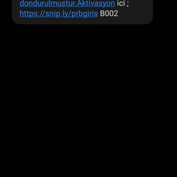 Paribu Kullanmıyorum Ama SMS Aldım