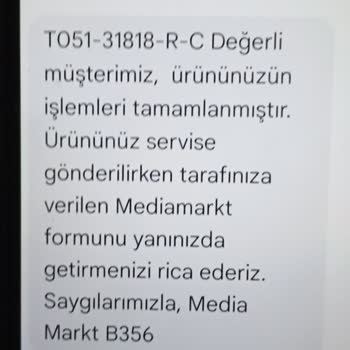 Media Markt Hiçbir Şekilde Sorumluluk Almıyor