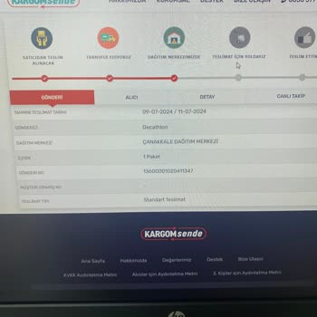 KARGOMsende Teslim Edilmeyen Sipariş Ve Sorumsuzluk