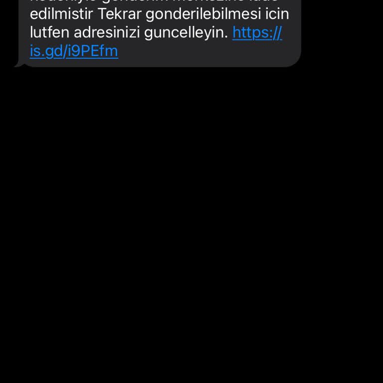 E-ticaret Marka Taklidiyle Dolandırıcılık Yanıltıcı Kargo Mesajı İle Kişisel Bilgilerimin Kullanılması