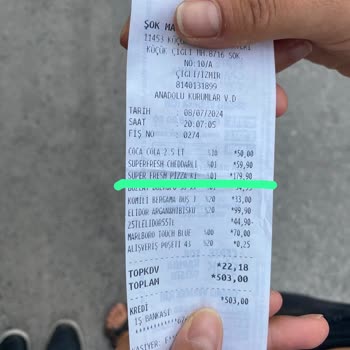 Küçük Çiğli Şok Market Şikayet