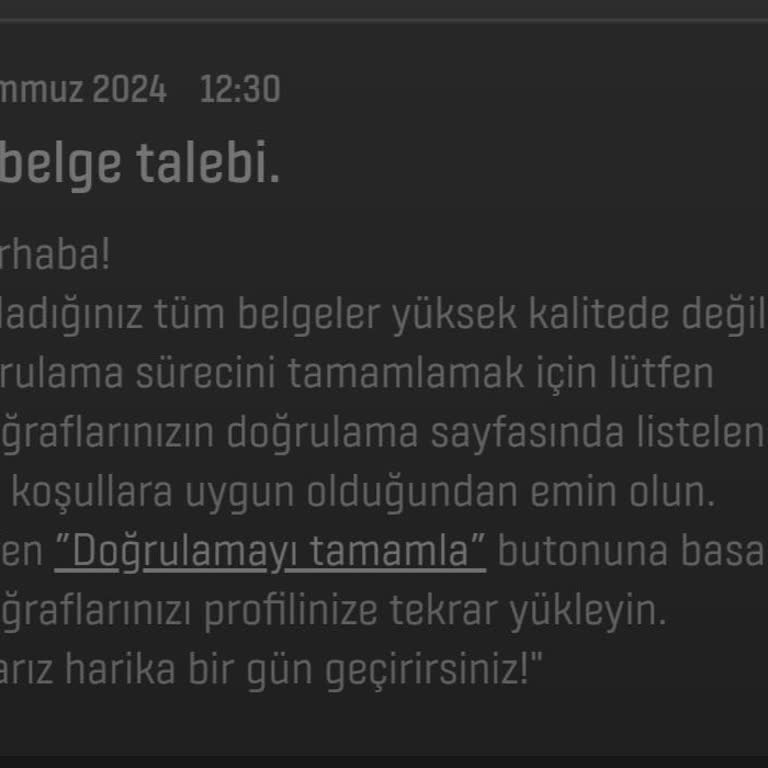 Belge Doğrulama Başarıbet Sürekli Red Veriyor!
