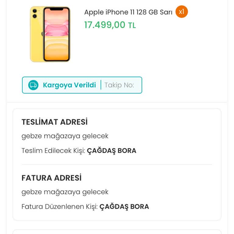 EasyCep Teslim Edilmeyen İphone 11 Ve İade Sorunu