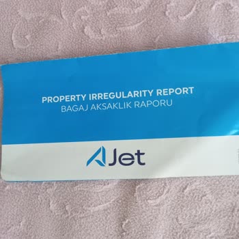 Ajet (Anadolu Jet) Bagaj Sorunu