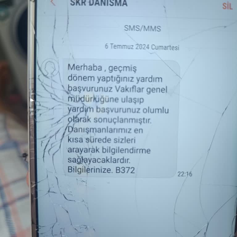 SKR Danışmanlık - 0850 600 01 42 Beklenmedik Kredi Mesajı Ve Sorumluluk Endişesi