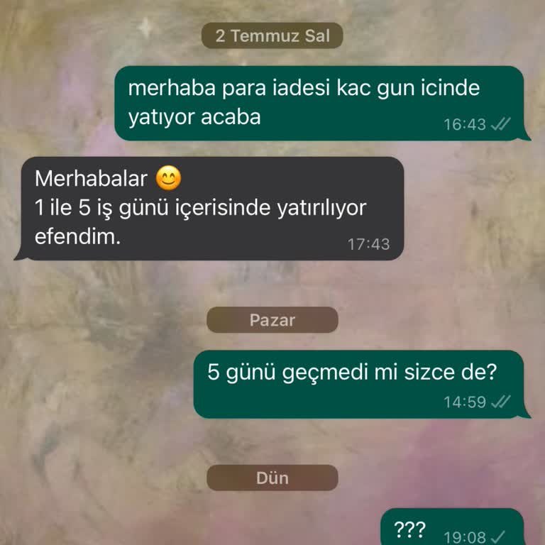 Bak Moda (Bakmoda.com.tr) Bak Moda Ücret İadesi Yapılmadı