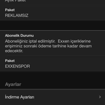 Exxen Spor Para İadesi İstiyorum