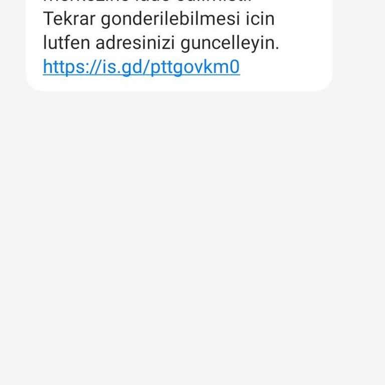 Kargo İsmini Kullanarak +855 İle Başlayan Numaradan Gelen SMS