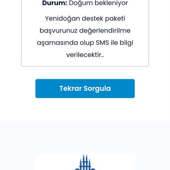 İBB Yenidoğan Destek Paketi
