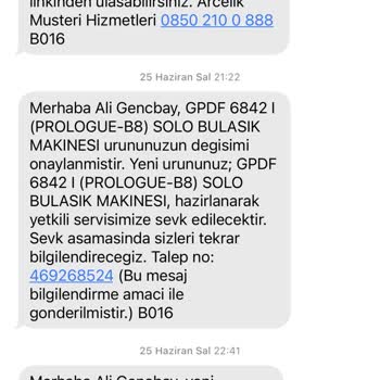 Grundig İlgisizlik Var Ürünüm Gelmiyor