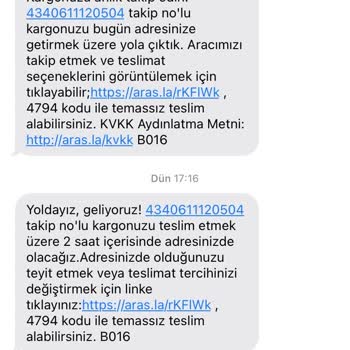 Aras Kargo Teslim Edilmeyen Kargo