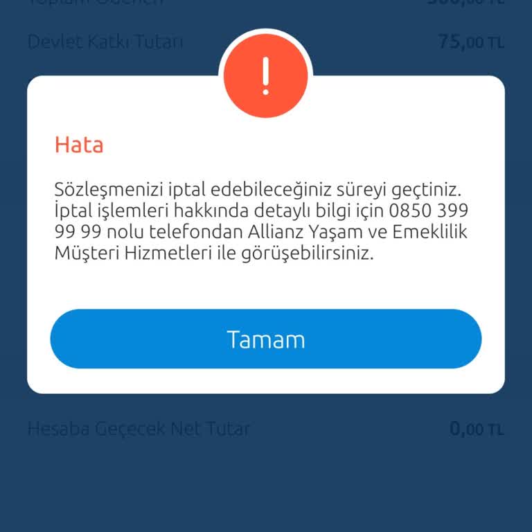 Yapı Kredi Mobil BES İptali