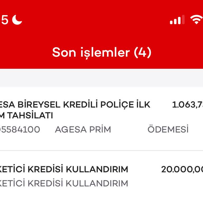Akbank Hesabımdan Agesa Bireysel Kredi Poliçesi Diye Para Kesti