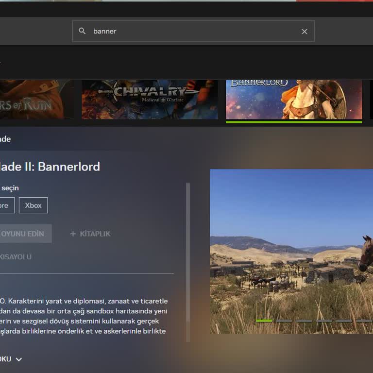 Geforce Now Bannerlord Desteği Kaldırıldı: Para İadesi Talebi
