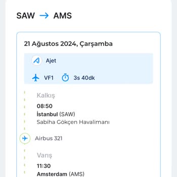 Ajet (Anadolu Jet) Bilet Değişiklik Ücreti Ödediğim Halde Değiştirmiyorlar