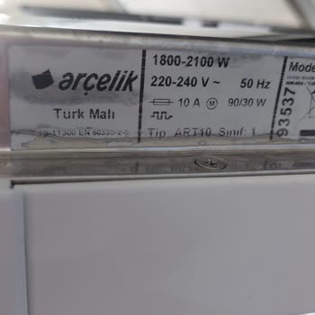 Arçelik 6343 Bulaşık Makinesi Sepeti Paslanması