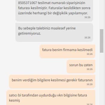 Trendyol Vergi Kaçırmaya Göz Yumuyor Müşterisini Mağdur Ediyor.