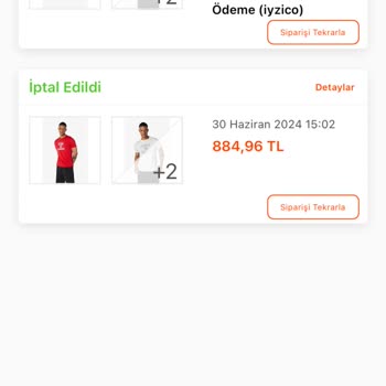 Athletic Zone Kargoya Eksik Bilgi Verilmesi Nedeniyle Siparişimin İptali