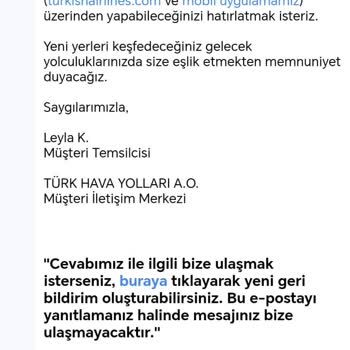 Türk Hava Yolları Kesintisiz İade Yazan Bilet Paramı Geri Ödemiyor