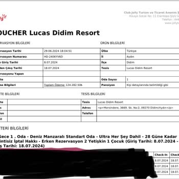 Jolly Tur İle Yaşadığımız Hayal Kırıklığı