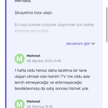 Toshiba TV Vestel Garanti Toshiba Garanti Pişmanlık