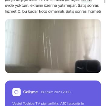 Toshiba TV Vestel Garanti Toshiba Garanti Pişmanlık