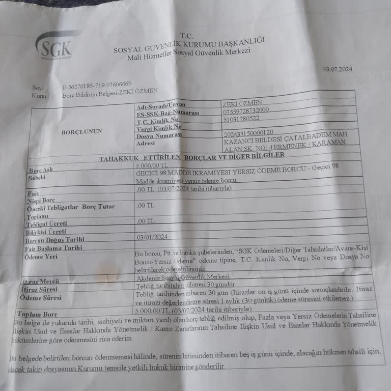 SGK Emekli Aylığım Geri Alındı Parkinson Hastalığın