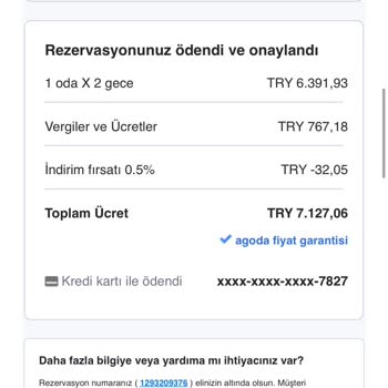 Agoda Otel Rezervasyonum Cebime Zarar