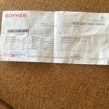 Mavi Boyner Mavi Jean Delinen T-shirt Değişimini Kabul Etmedi